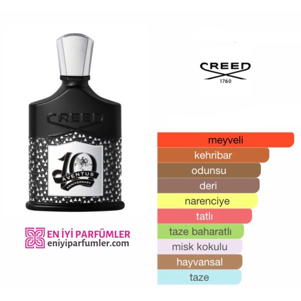 Creed Aventus 10th Anniversary EDP 100 ML Erkek Parfüm - Görsel 2