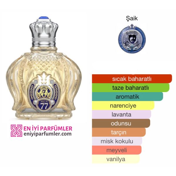 By Shaik Shaik No77 EDP 100 ML Unisex Parfüm - Görsel 2