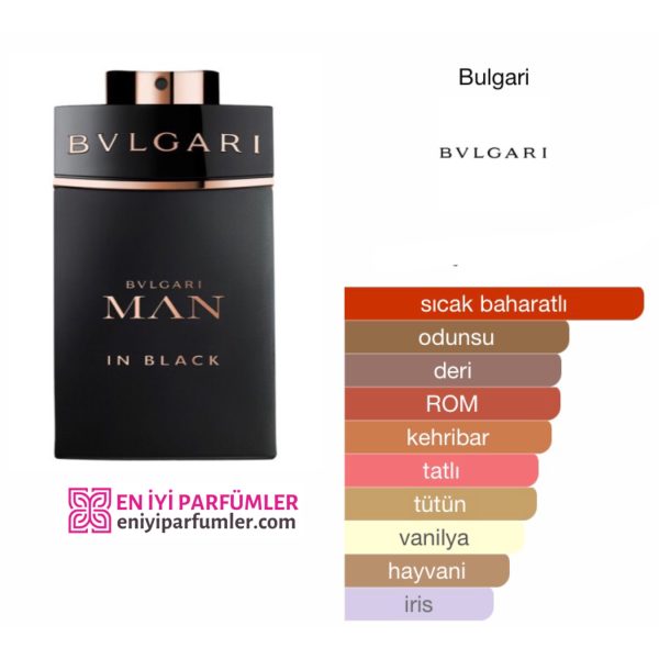 Bvlgari Man İn BlacK EDP 100 ML Erkek Parfüm - Görsel 2