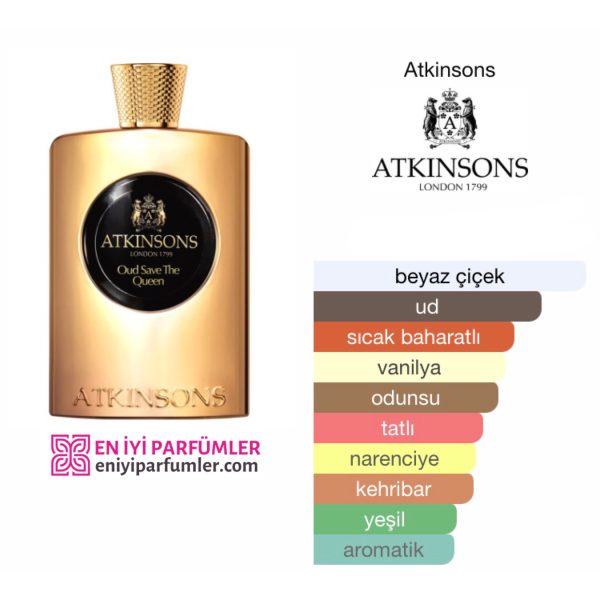Atkinsons Oud Save The Queen EDP 100 ML Kadın Parfüm - Görsel 2