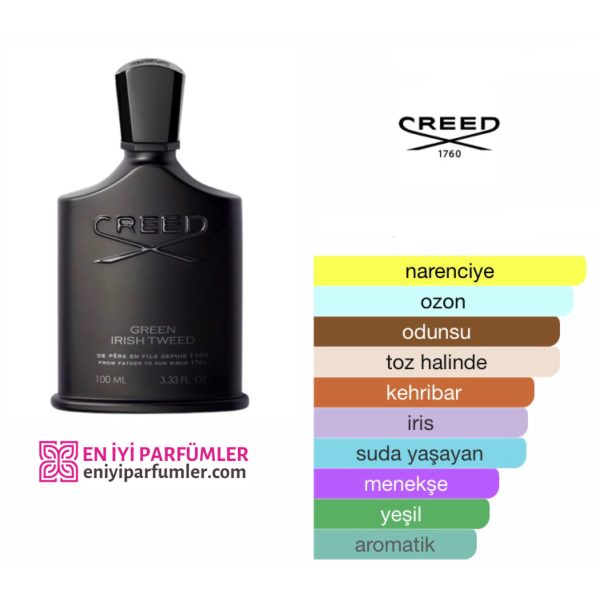 Creed Green Irish Tweed EDP 100 ML Erkek Parfüm - Görsel 2