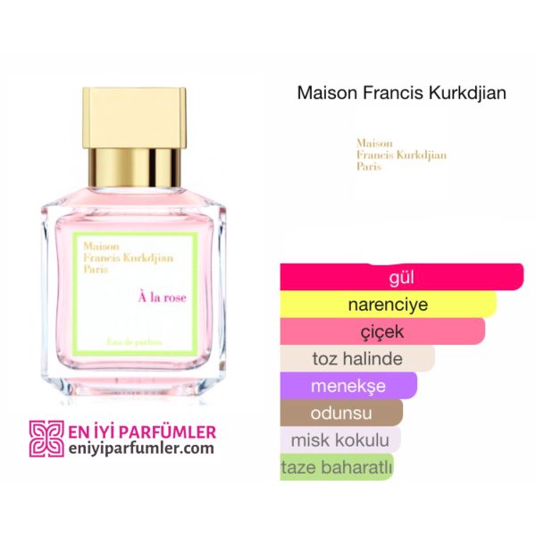 Maison Francis Kurkdjian A La Rose EDP 70 ML Kadın Parfüm - Görsel 2