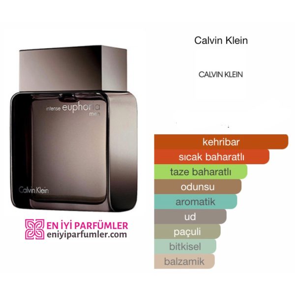 Calvin Klein Euphoria İntense EDT 100 ML Erkek Parfüm - Görsel 2