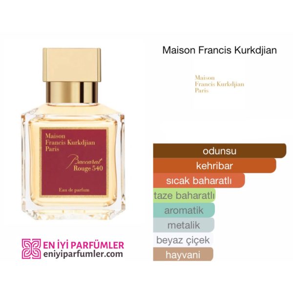 Maison Kurkdjian Baccarat Rouage 540 EDP 70 ML Unisex Parfüm - Görsel 2