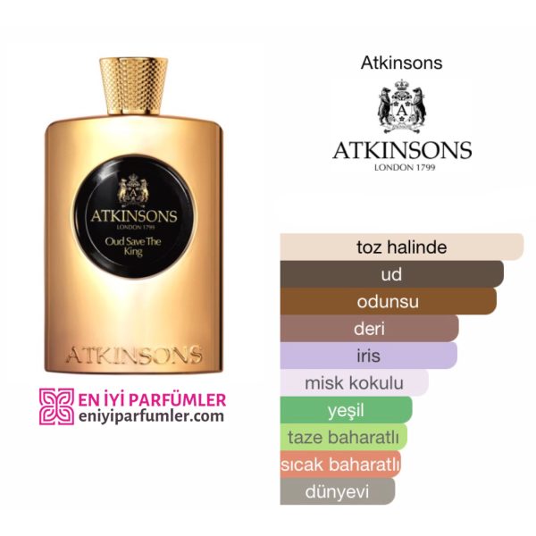 Atkinsons Oud Save The King EDP 100 ML Erkek Parfüm - Görsel 2