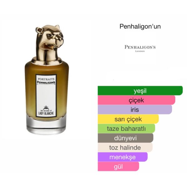 Penhaligon's The Revenge Of Lady Blanch EDP 75 ML Kadın Parfüm - Görsel 2