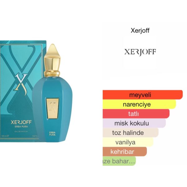 Xerjoff Vibe Erba Pura EDP 100 ML Unisex Parfüm - Görsel 2