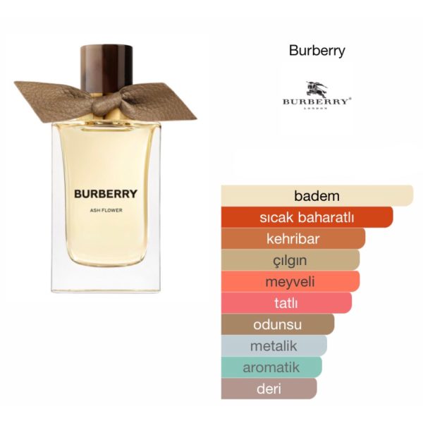 Burberry London England Ash Flower EDP 100 ML Unisex Parfüm - Görsel 2